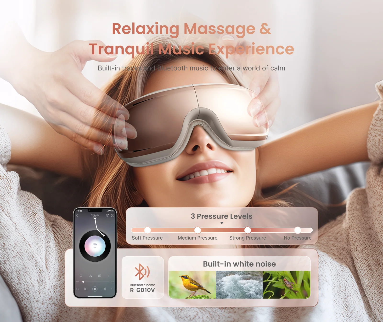 Eyeris 3 Rosé Eye Massager - Image 4