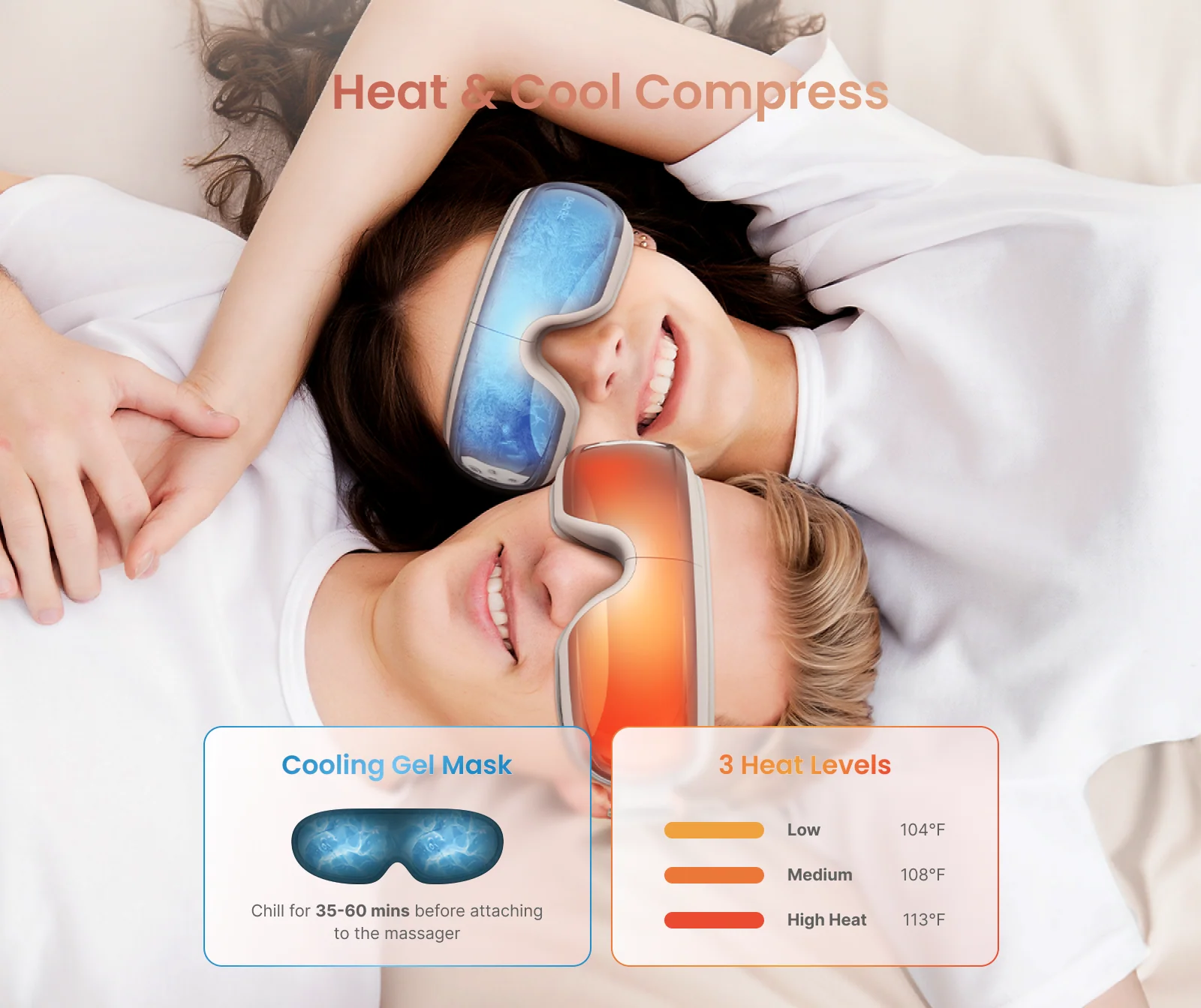 Eyeris 3 Rosé Eye Massager - Image 5